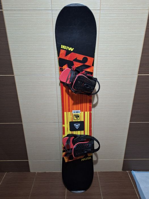 Placa snowboard-boots burton
