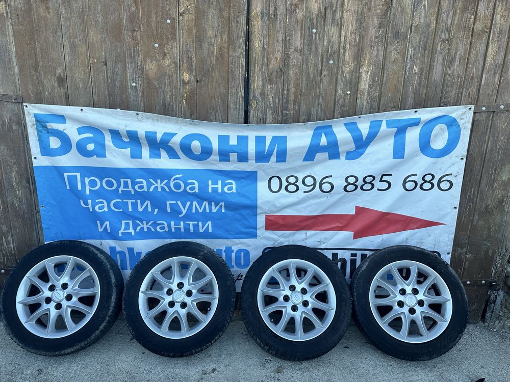 16 5х114.3 джанти с гуми