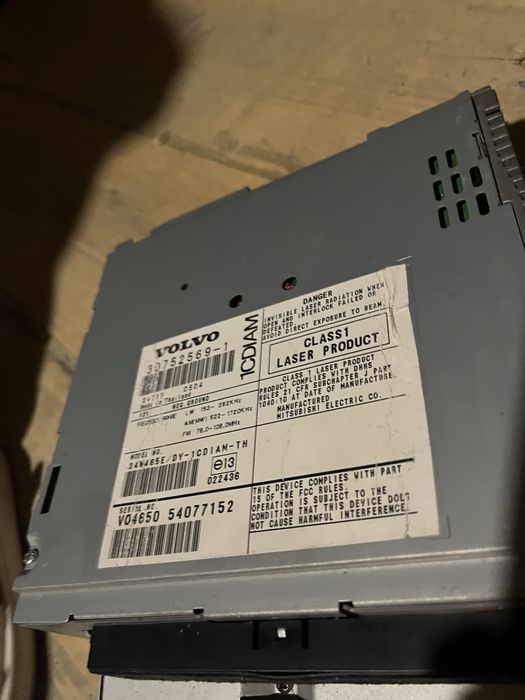 Amplificator CD Player si display Volvo V50/S40