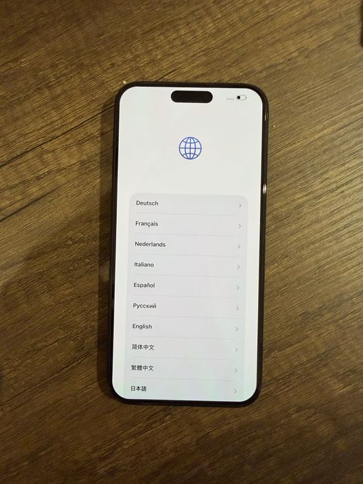 Iphone 15 pro max 256 black