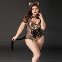Lenjerie sexy Cat Woman Plus size 3284