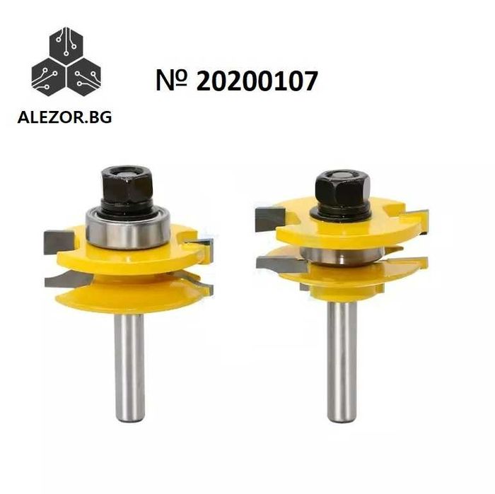 Фрезери к-т за сглобки захват 6mm, дебелина детайла до 22,2mm,20200107