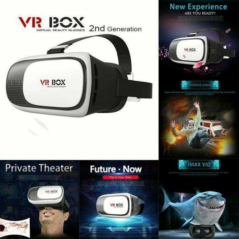 Нови VR BOX V 2.0, 3D очила за виртуална реалност + джойстик в цената