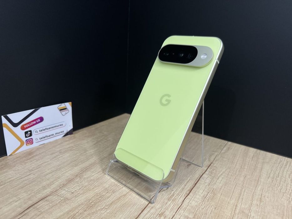 Google Pixel 10 128Gb LemonGrass Second-Hand Ca nou 3 ani garanție, Te