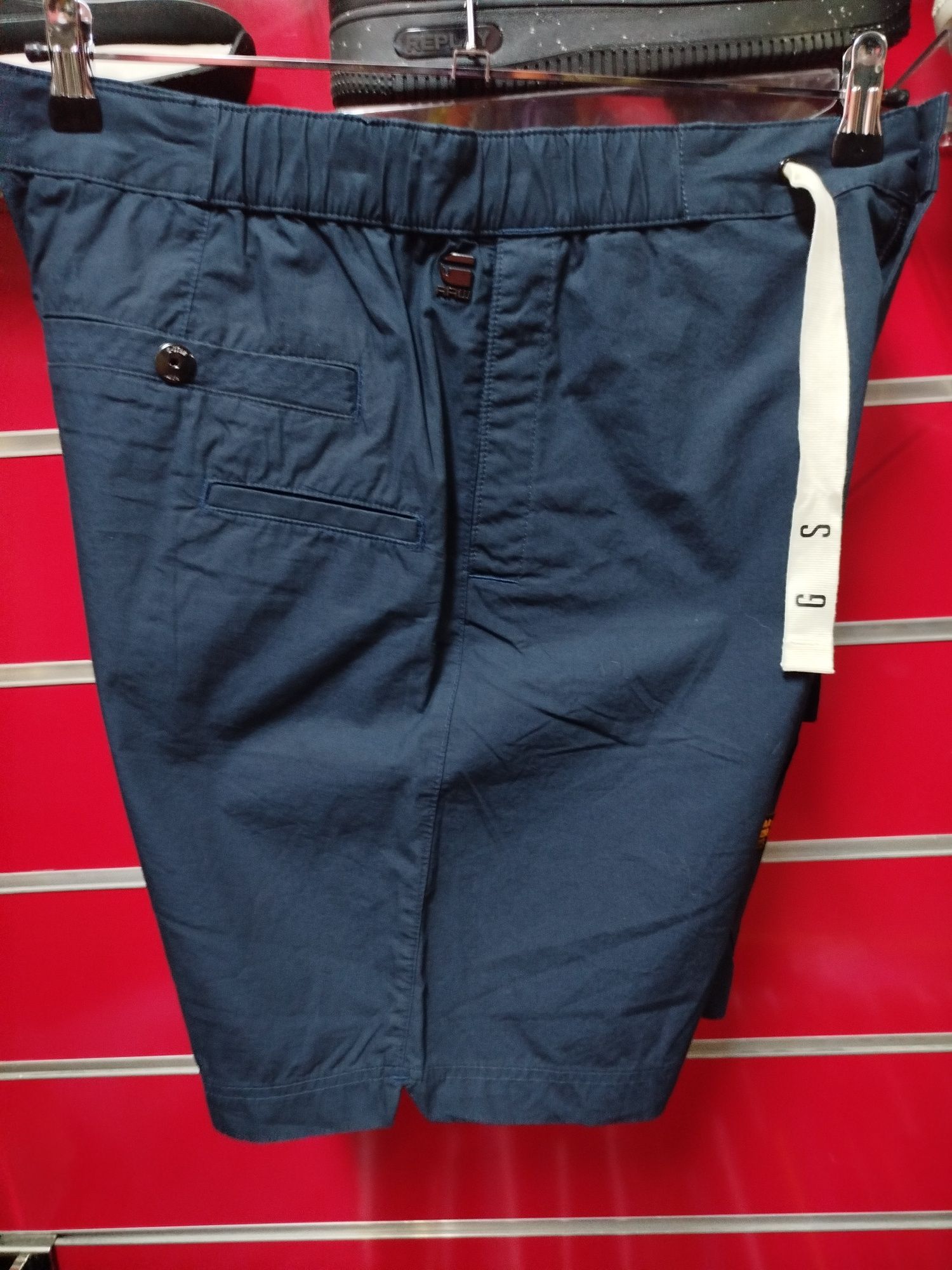 Оригинални къси панталони G-Star Raw Front Pocket W32 нови мъжки карго