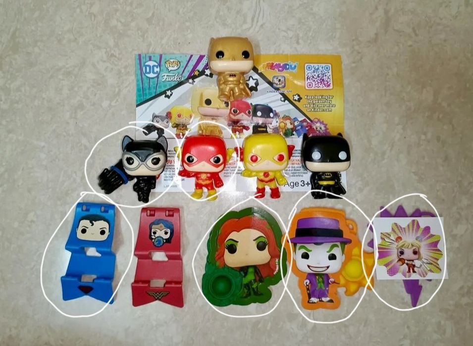 Игрушки из киндеров