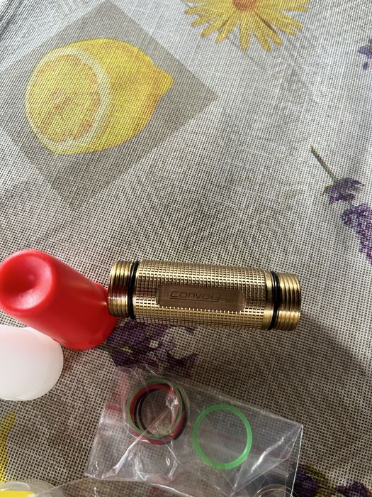 Lanterna Convoy S2+ brass (alama) 18650 18350