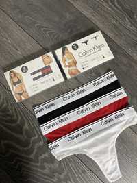 Chiloti tanga calvin 3 la set