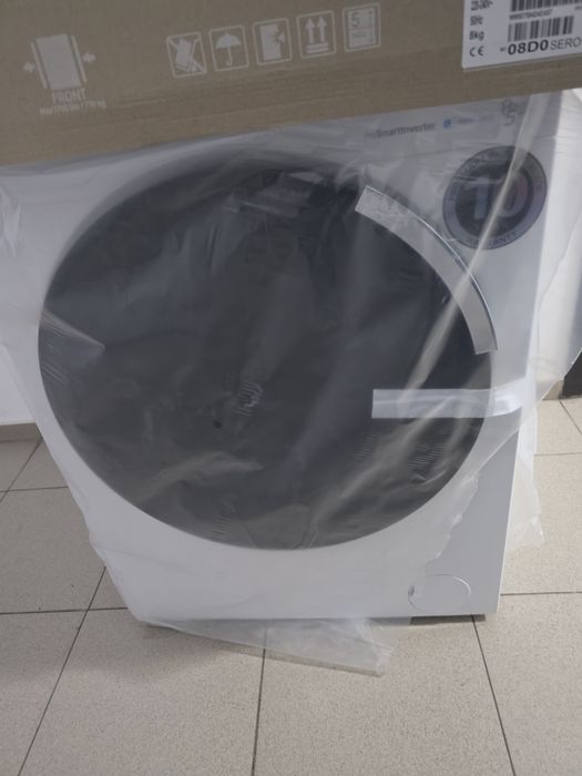 Masina de spalat rufe cu uscator Beko HTV8743XG