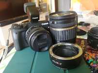 Canon m3 + electronic viewfinder