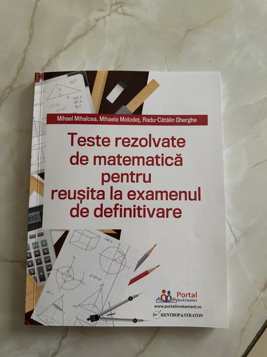 Carte de matematica pentru definitivare