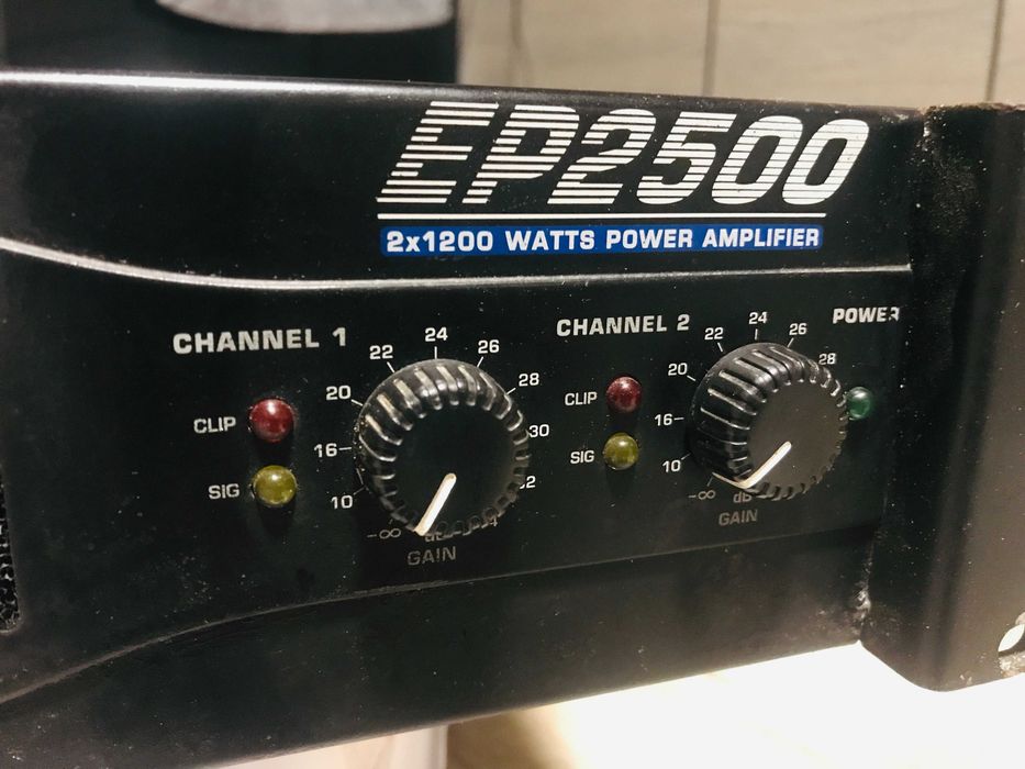 Усилвател БЕРИНГЕР , Behringer EUROPOWER EP2500 2x1200w