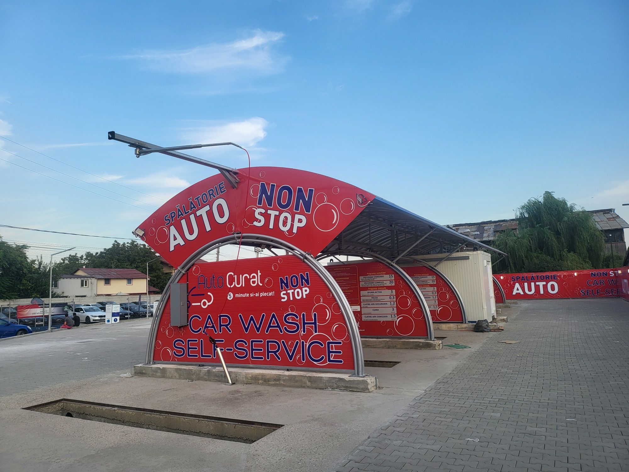 Spalatori auto self service lucraz in toata tara pret real