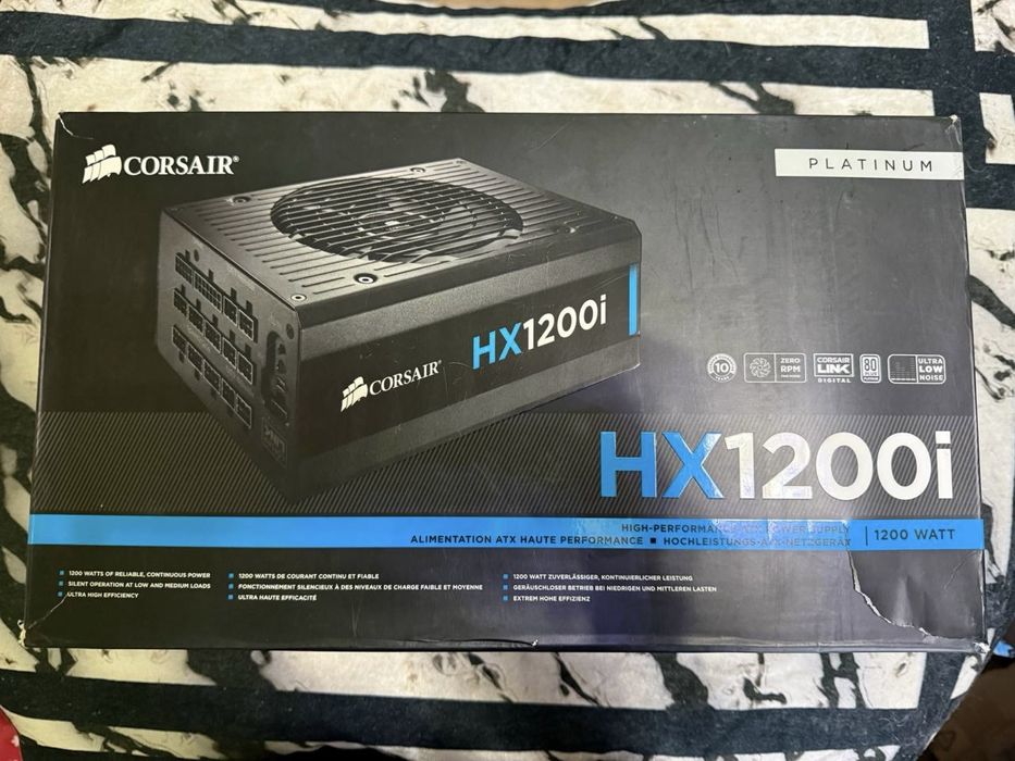 Блок питания PSU Corsair HX 1200 i
