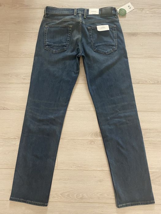 Blugi barbati 33/34 Thermo Straight, noi