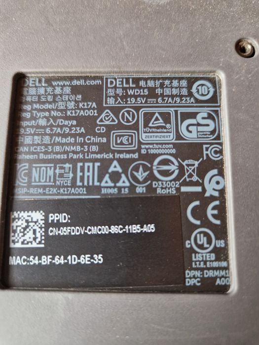 dell wd15dell 2 bucăți