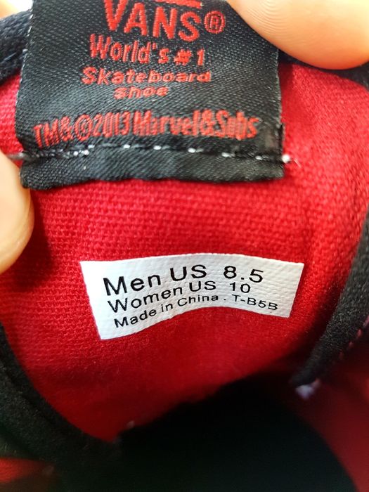 Tenisi Vans editie limitata Marvel Comics 40-41 (27 cm)