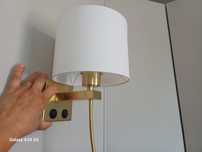 Aplica dubla  noua cu led  din bronz
