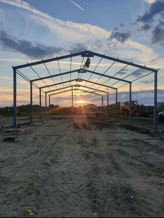 Hale agricole sau industriale, structuri metalice orice marime