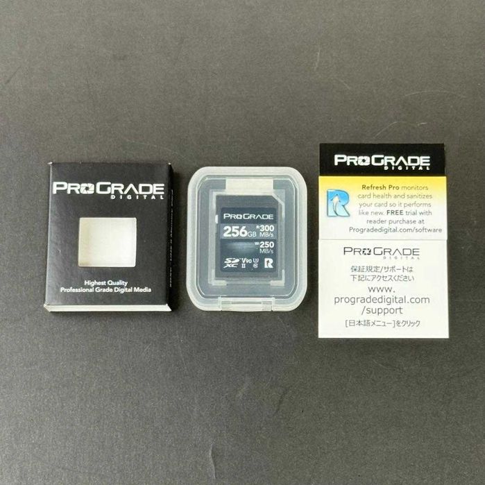 Card Prograde 256Gb V90