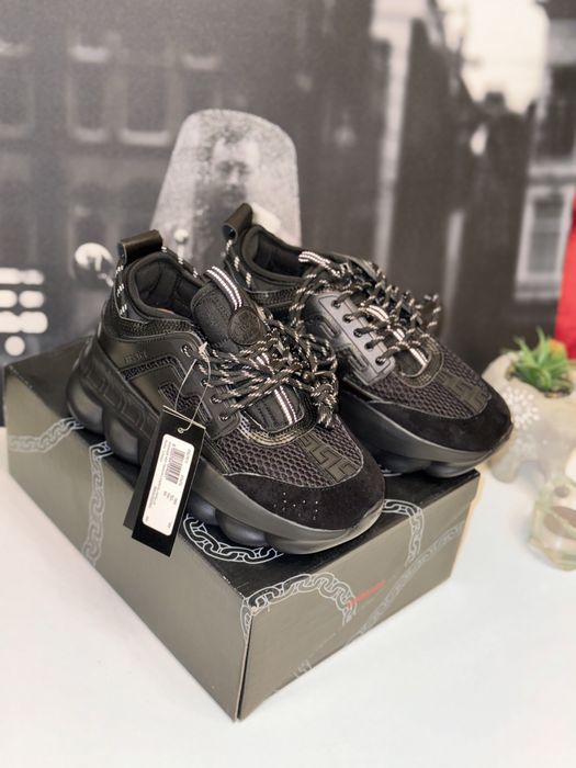 Adidasi Versace piele