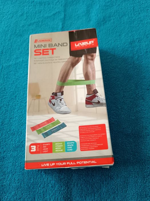 Vând Set Mini Band 3 Benzi Fitness Nou