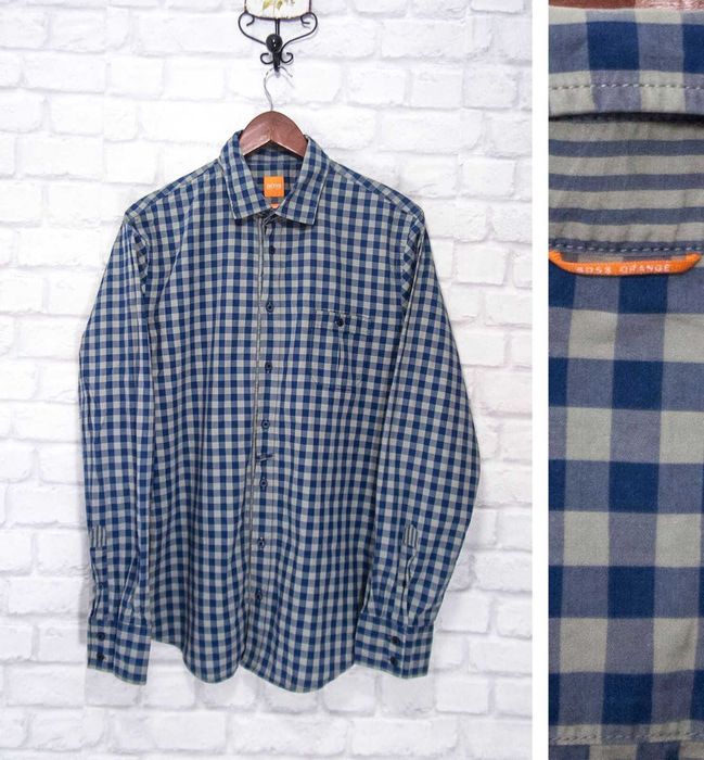 HUGO BOSS Слим фит Оригинална мъжка риза размер L