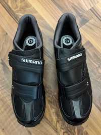 încălțăminte ciclism marca shimano, mărimea 43, culoare negru