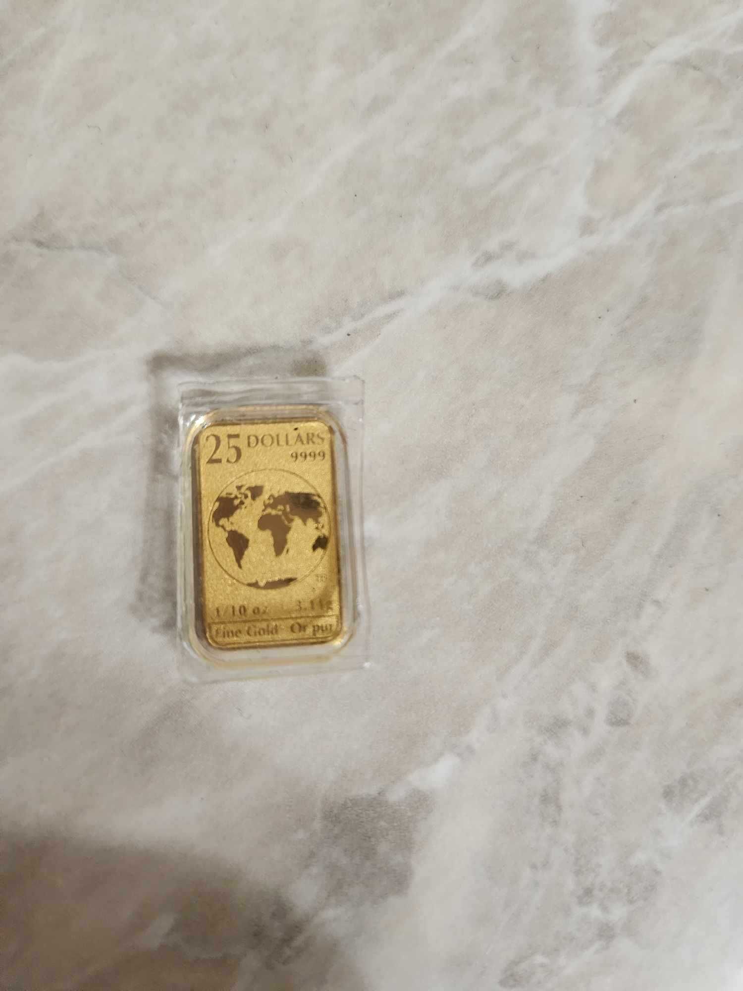 Златно кюлче 24 карата 999,9