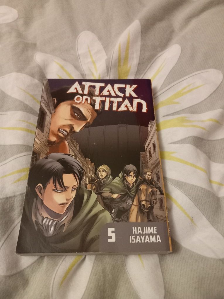 Manga Attack On Titan volumul 5