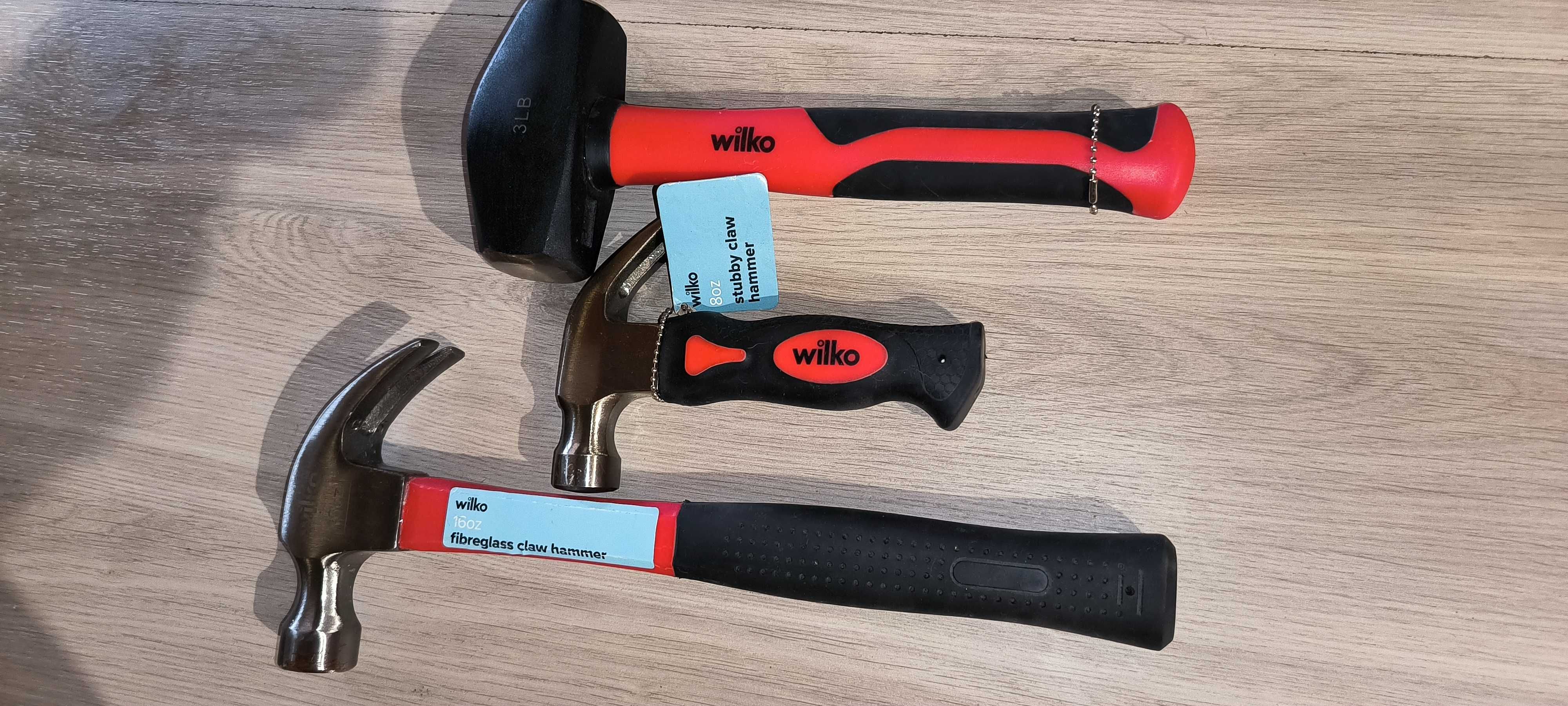 3 ciocane noi nefolosite wilko