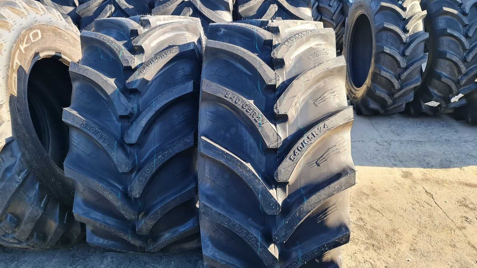 OZKA 540/65R24 cauciucuri noi tractor fata