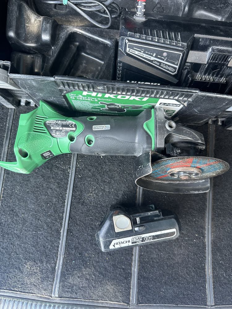 Hikoki G 18DSL2 ъглошлайф
