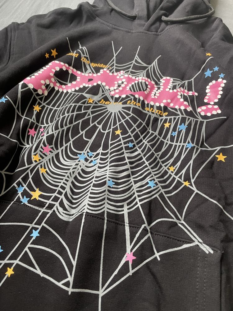 Spider pink tracksuit