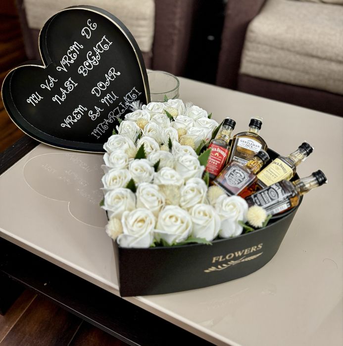 Buchete flori/dulciuri/make-up