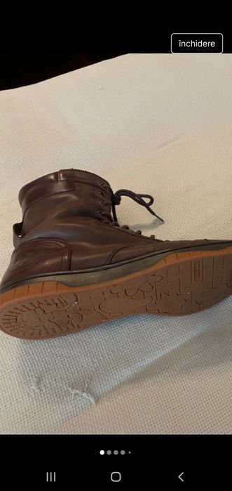 Ghete barbati Diesel originale din piele naturala l