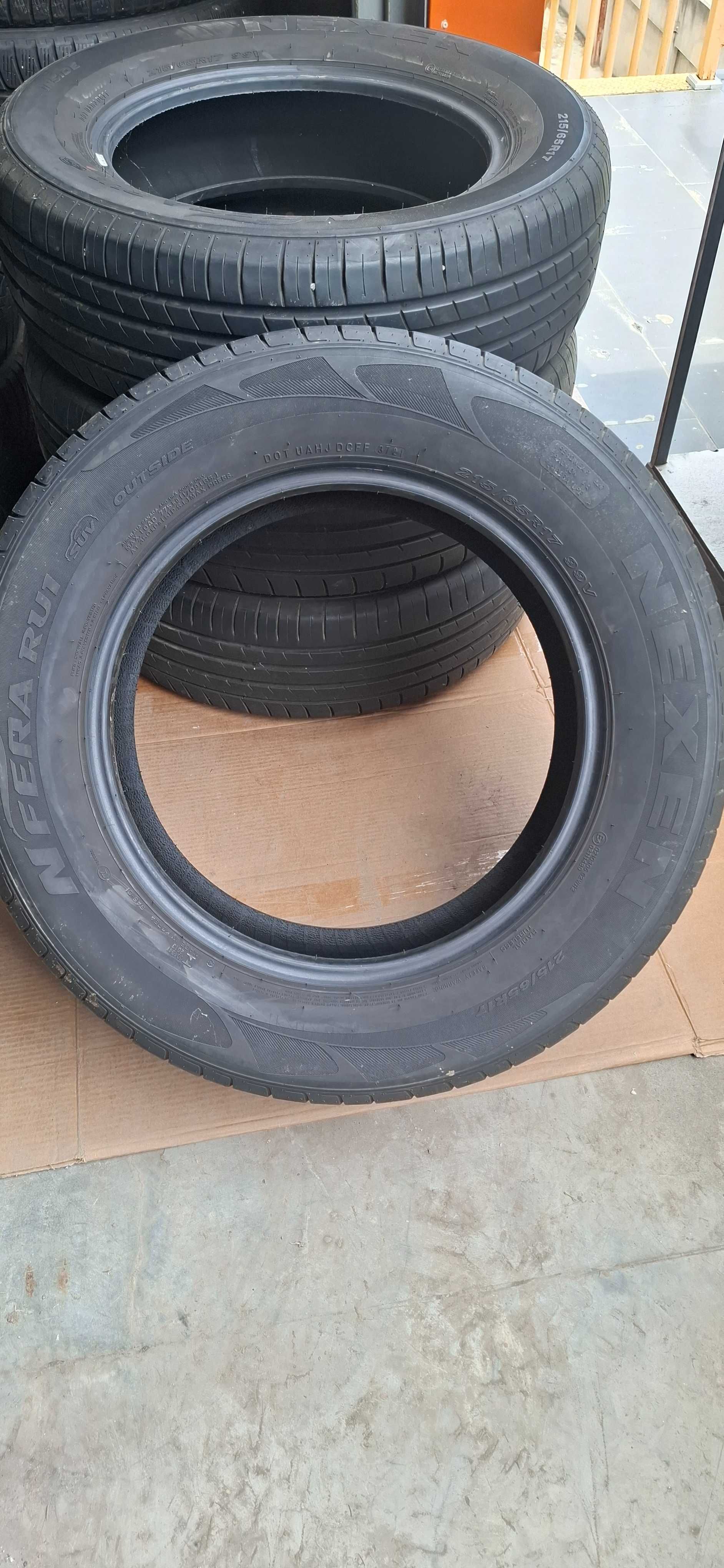 4бр. 215/60/17 Nexen 6.5mm грайфер, дот 21г. Предлагаме монтаж +++