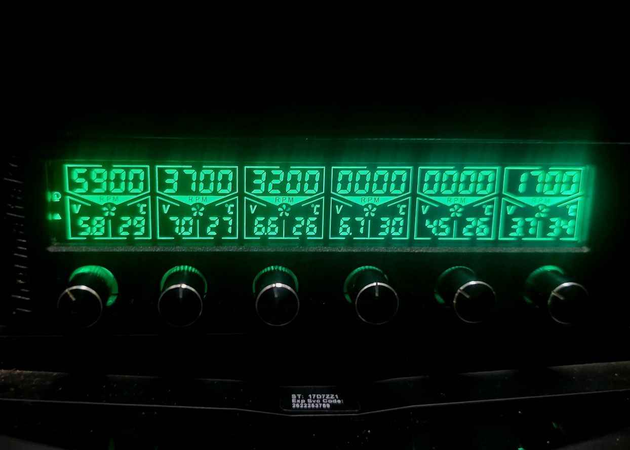 Thermaltake Commander F6 RGB LCD Multi Fan Controller