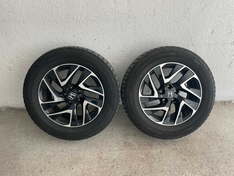 17 Оригинални Лети Алуминиеви Джанти Honda 5 x 114,3 и Гуми 2022