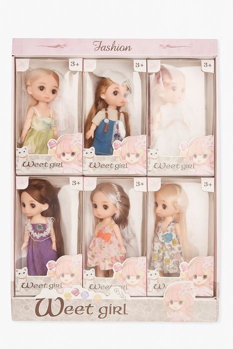 Set 6 Papusi Weet Girl