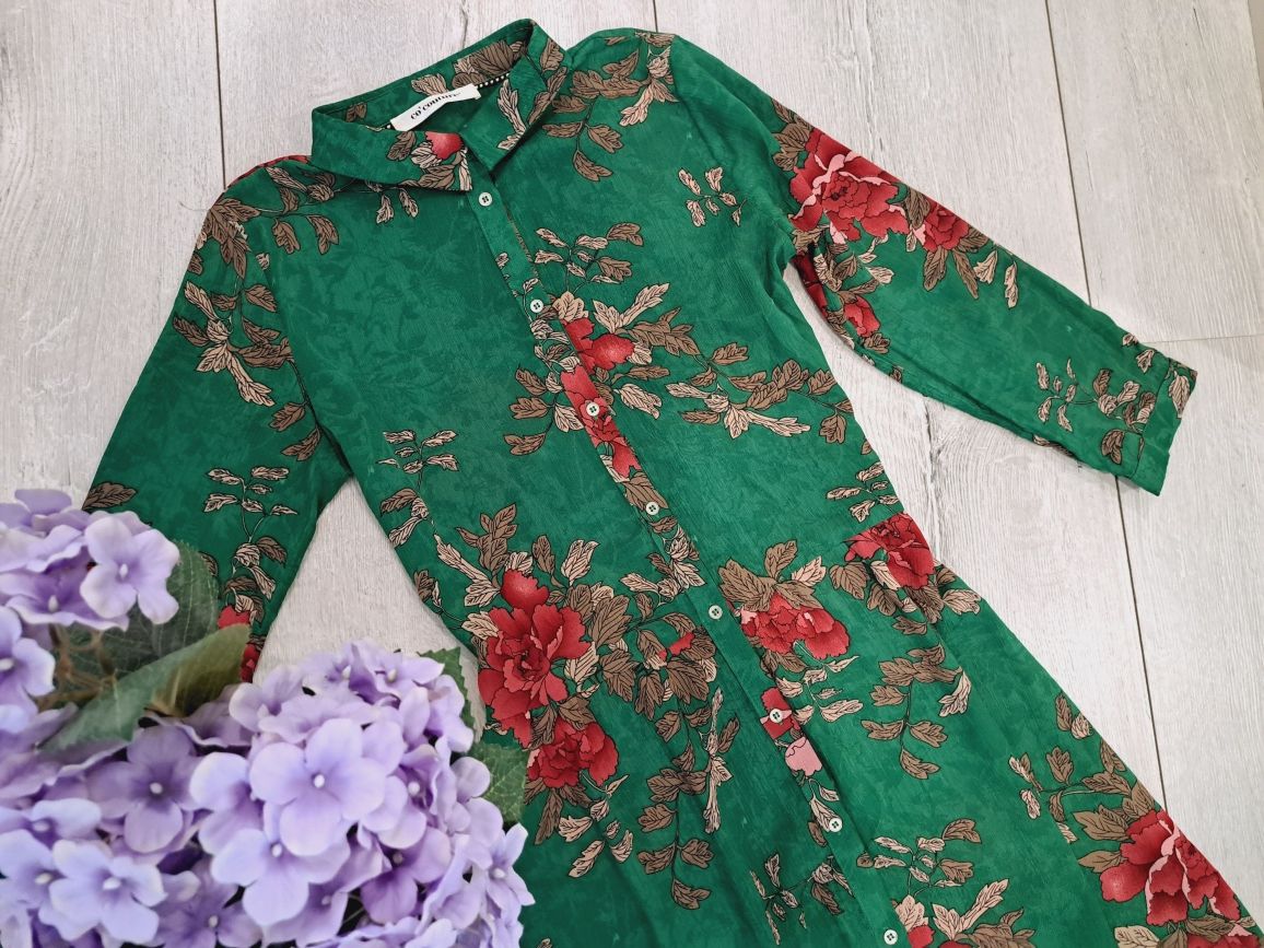 Co'couture дълга рокля тип риза р-р ХС