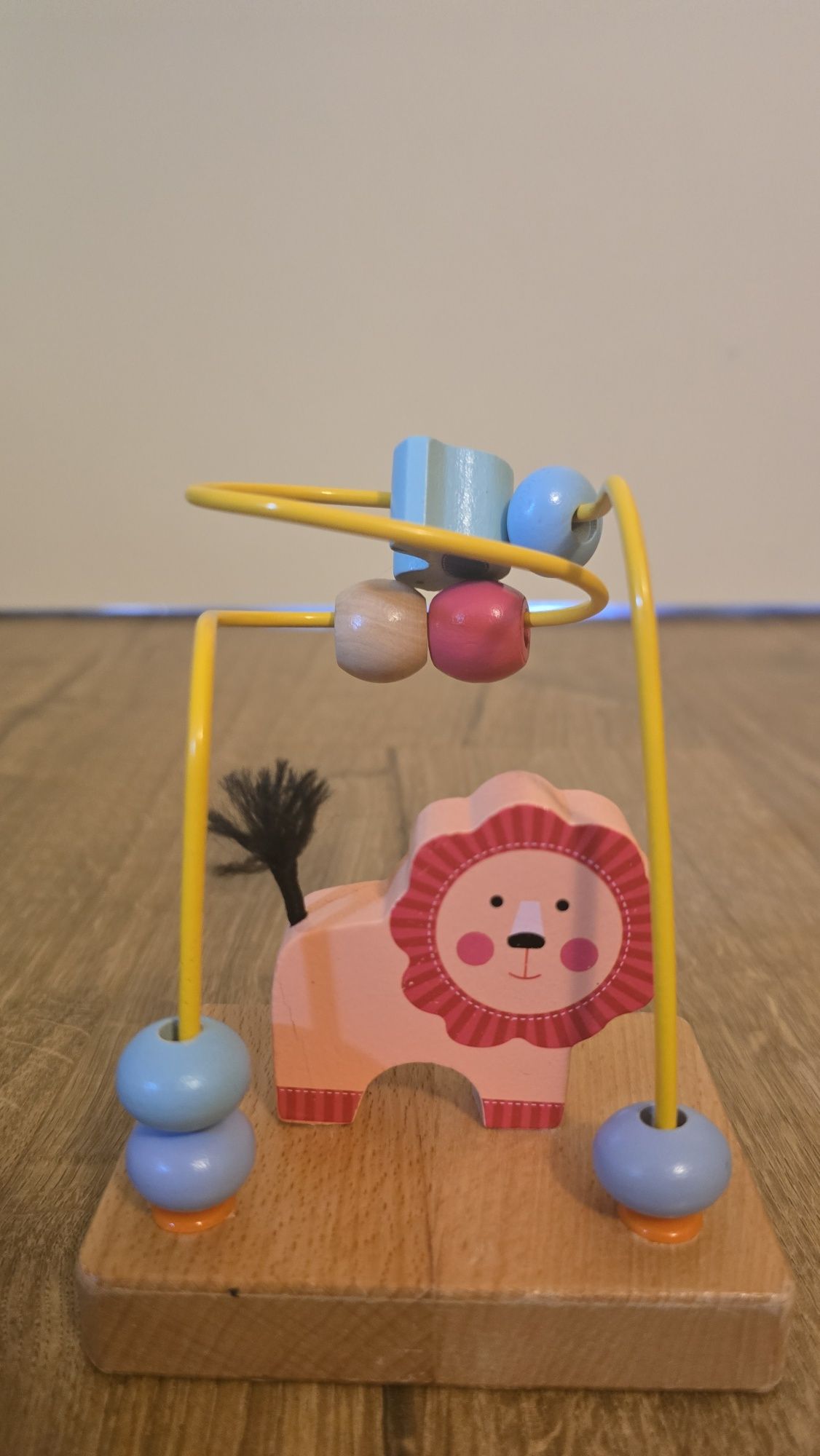 Fisher price лъвче за бутане с крачета със светещ нос и музикално с мн