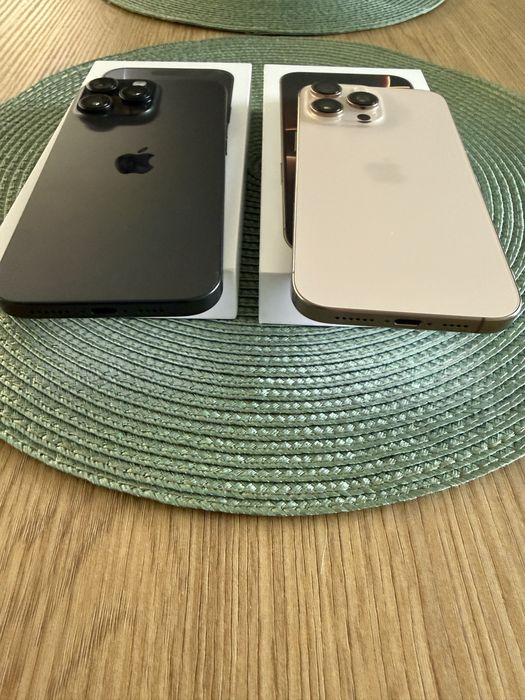 iPhone 16 Pro max Black/Desert Titanium 256GB-Като нови 100% гаранция