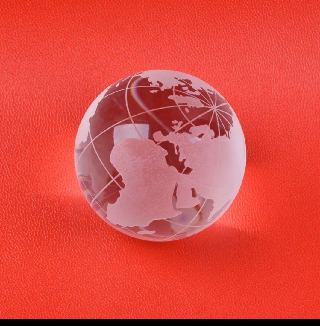 Стъклен глобус топка