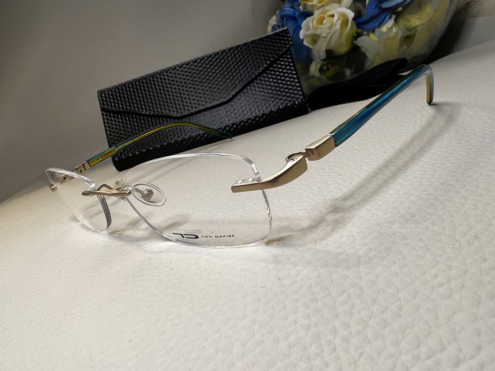 Oferta Tom Davies UK rame titan capse ochelari vedere lentile dioptrii