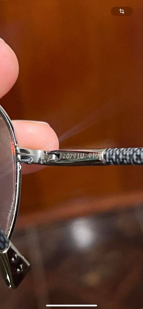 Ochelari LOUIS VUITTON  Damier Graphite Conspiration Pilote Aviator