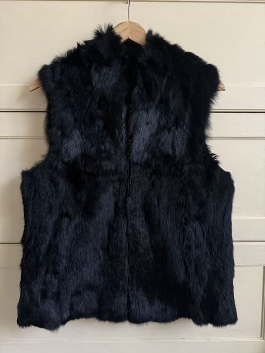 Vesta blana de iepure