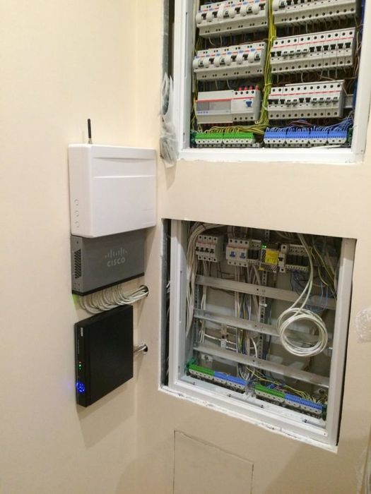 Видеонаблюдение, интернет, пожарная/охранная сигнализация и слаботочка