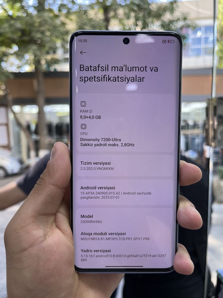 Redmi not13 pro+ 5g 8/256 gb
