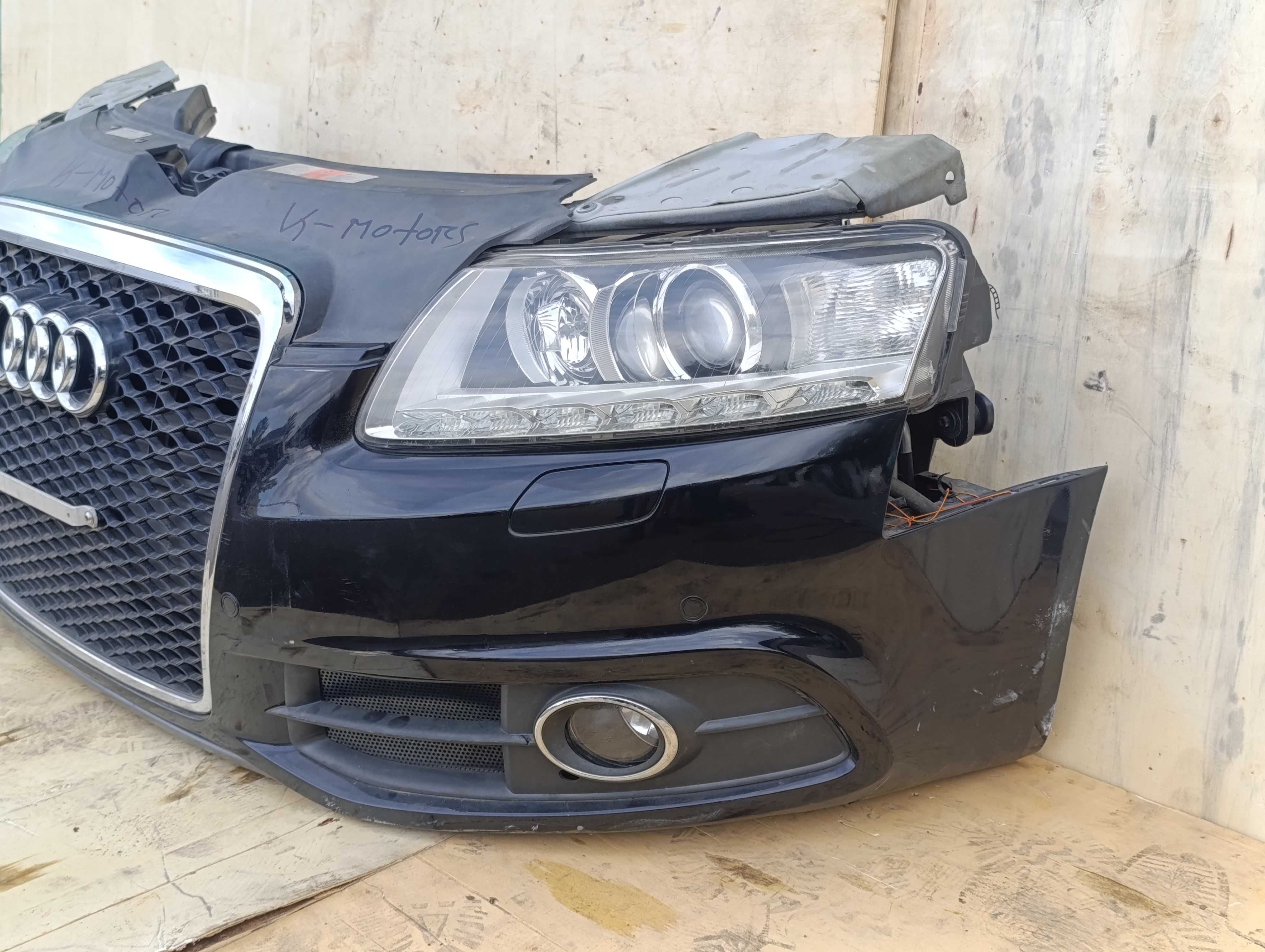 Ноускат Audi A6 C6 Рестайлинг 08-11г Xenon Ауди А6 С6 S6 Морда фары